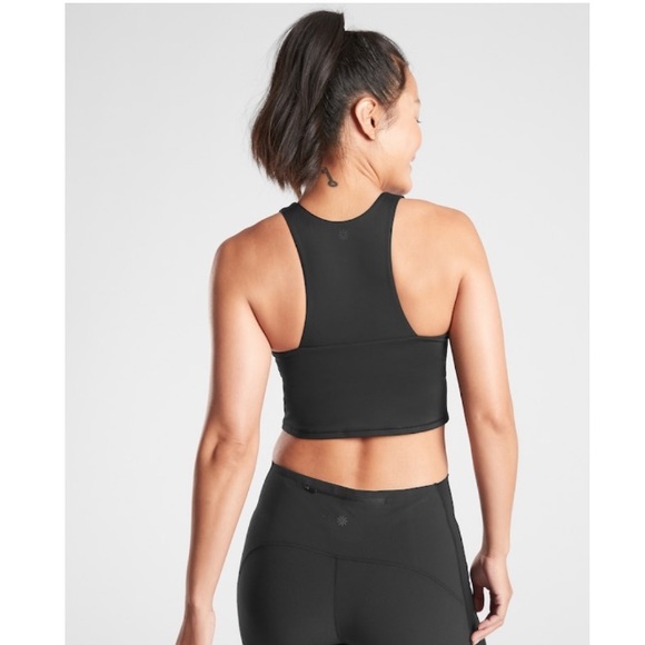 NWT Athleta A-C Ultimate Crop L Large Black - Picture 2 of 9